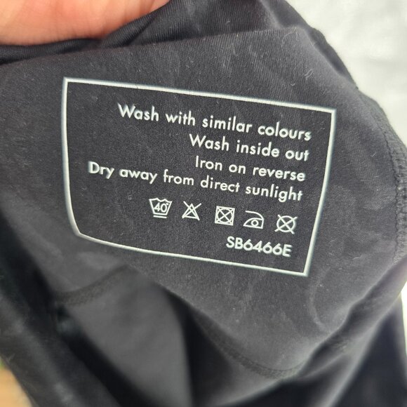 Sweaty Betty All Day Black‎ Leopard Full Length Leggings Size Medium 4-6 - Picture 9 of 9